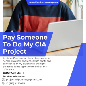 Pay Someone To Do My CIA Project