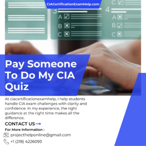 Pay Someone To Do My CIA Quiz