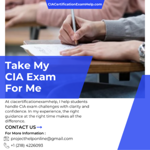Take My CIA Exam For Me