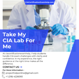 Take My CIA Lab For Me
