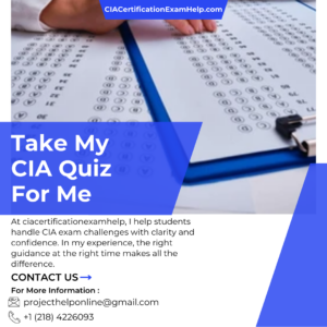 Take My CIA Quiz For Me